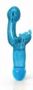 Eve's Delight Dual G-Spot and Clitoral Stimulator - Blue