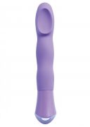 Adam And Eve Eve's Clit Cuddler Vibrator Waterproof - Purple