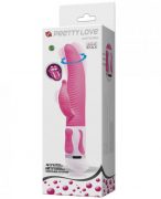 Pretty Love Antoine Twisting Rabbit Vibrator Pink