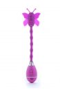 The Celine Butterfly Wand Vibrator Purple