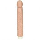 Quivering Cock 10 inches Beige Vibrator