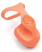 Fin Finger Vibrator Coral Orange