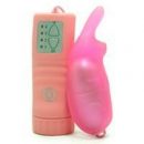 Mardi Gras Waterproof Egg With Silicone Rabbit Sleeve- Pink
