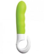 Sensuelle Impulse Rechargeable 7+1 Function Slimline Vibrator - Green