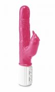 Jelly Eager Beaver Vibrator - Pink