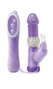 Waterproof Rabbit Pearl Purple Vibrator