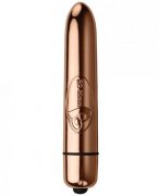 10 Function RO-90 Shoot To Thrill Bullet Vibrator Rose Gold