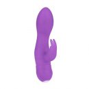 Silicone Jack Rabbit One Touch Purple Vibrator