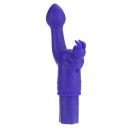 Silicone Bunny Kiss Purple Vibrator