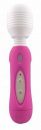 Mystic wand silicone massager - hot pink