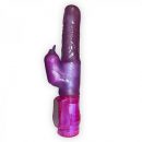 Aquasaki Rabbit Style Vibrator Purple