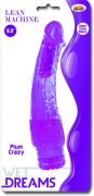 Lean Machine Purple Realistic Vibrator