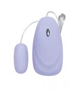 B12 Bullet Vibrator with Remote Baby Blue