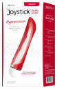 Joystick Works Of Art Expression Red White Vibrator
