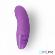 Pico Bong Ako Outie Silicone Vibe Waterproof - Purple