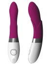 Iris Dual Vibrating Silicone Vibrator - Purple