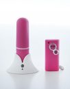 Nu Sensuell Remote Control Rechargeable Bullet- Pink