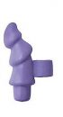 The Velvet Kiss Collection Finger Pleaser Multispeed Waterproof - Purple