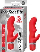 Perfect Fit Clit Flicker Red Vibrator