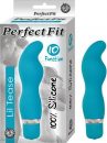 Perfect Fit Lil Tease Turquoise Blue Vibrator