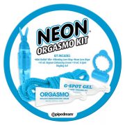 Neon Orgasmo Kit Blue