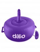 Dillio Vibrating Inflatable Hot Seat Purple