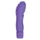 First Time Silicone G Purple Vibrator