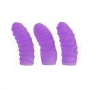 Silicone Teasers Finger Massagers - Purple