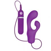 Gyrating Tickler Purple Vibrator