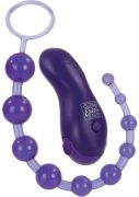 Playful Lovers Ensemble Massager And Pleasure Beads - Purple