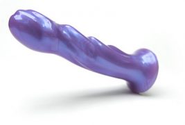 Silicone vibrating - goddess purple haze