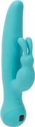 Touch Duo Response Touch Control Rabbit Vibrator Teal Green