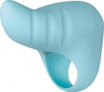 Rechargeable Pinkie Promise Blue Finger Vibrator