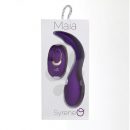 Syrene Remote Control Luxury USB Bullet Vibrator Purple
