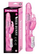 Energize Her Bunny 4 Rabbit Vibrator Pink