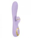 Vibes Of New York Ribbed Suction Massager Purple