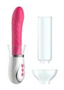 Pumped Twister 4 In 1 Couples Rechargeable Pump Kit Pink